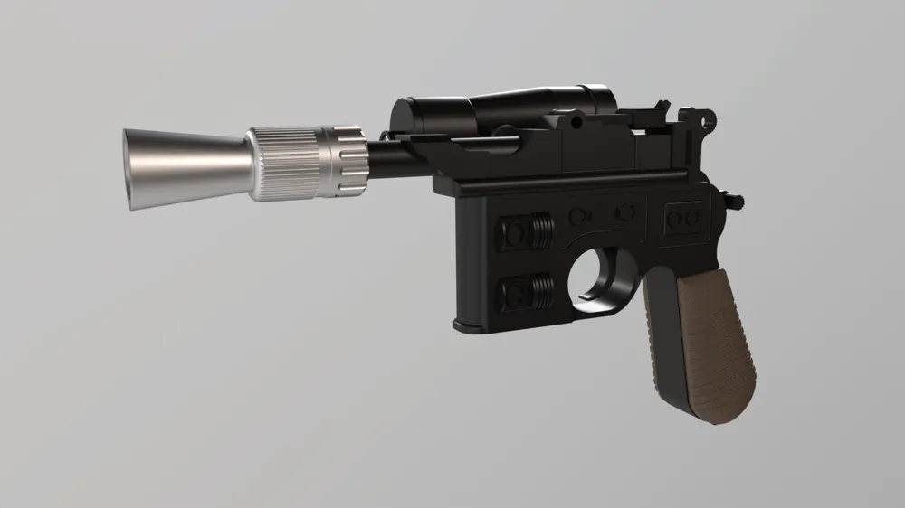Luke's DL-44 Blaster 
