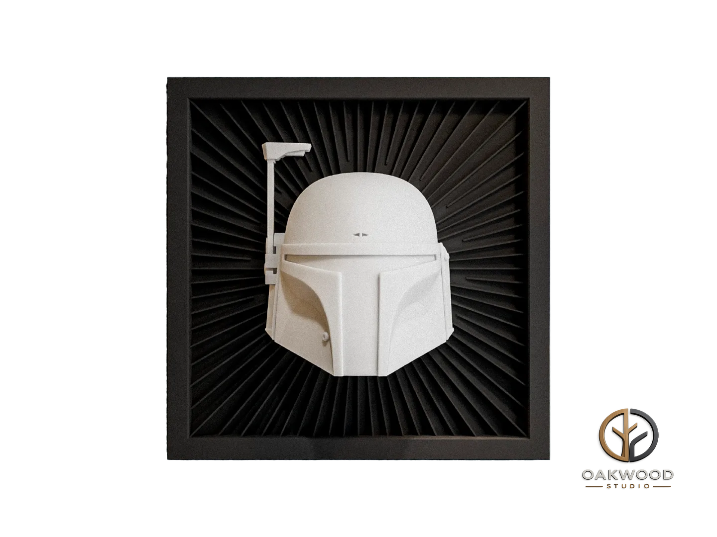 Boba Fett Wall / Desk Art