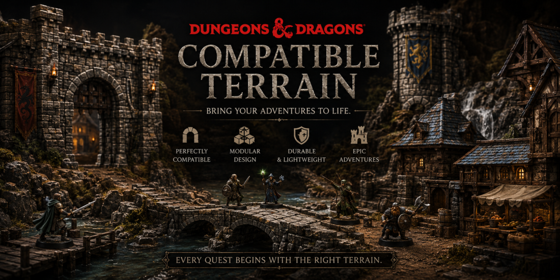 Dungeons and Dragons Compatible Terrain banner