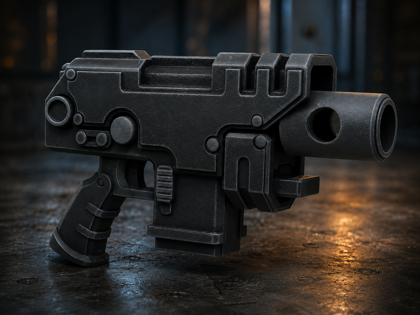 40K  Theme Bolt Pistol V2-A