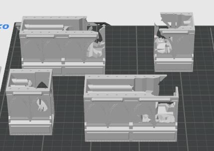 Destroyed Hive City Pieces