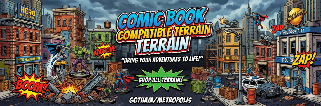Marvel Crisis Protocol Compatible Terrain