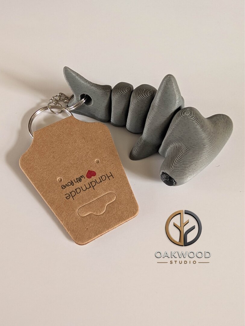 hammerhead shark Keyring V2