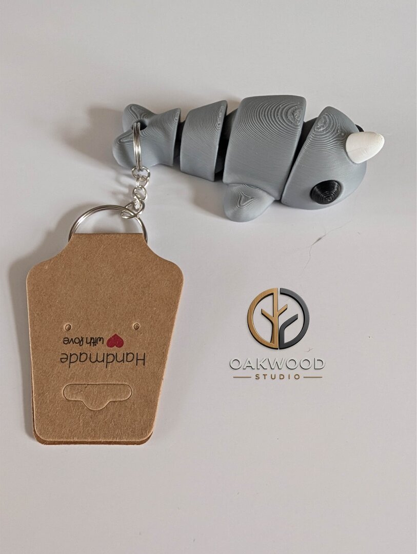 Narwhal Keyring