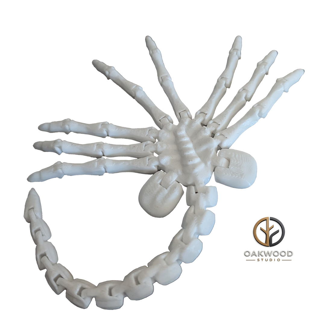 articulated Alien Facehugger