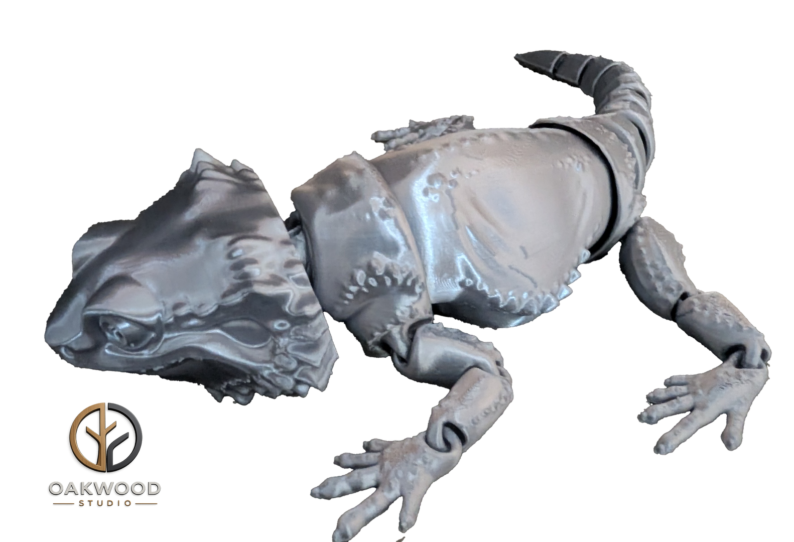 Articulated Bearded Dragon (silver)
