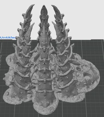 Tyranid Xenos Scenery (large)