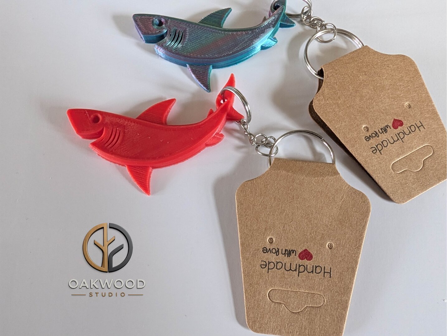Basic Shark Keyring