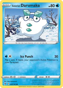 Darumaka (47) pokemon card